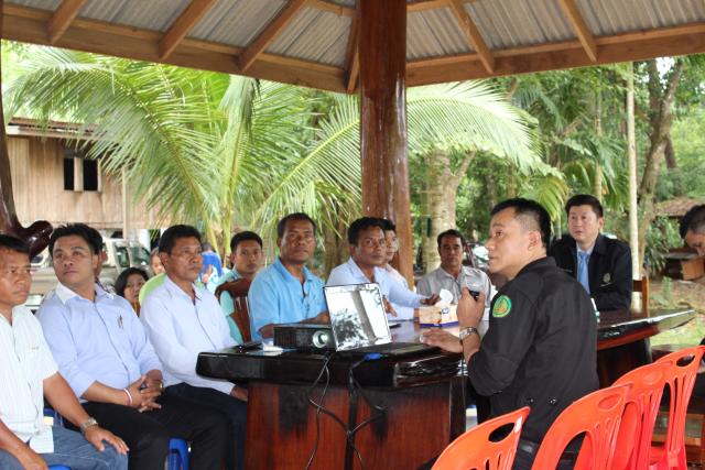 อธิบดีกรมป่าไม้ ประชุมหาแนวทางป้องกันป่าสงวนแห่งชาติ ร่วมกับผู้นำท้องถิ่นและผู้นำชุมชน