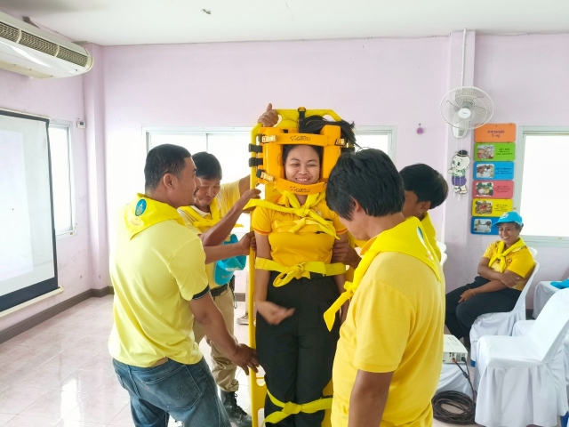 โครงการพัฒนาศักยภาพชุดปฏิบัติการจิตอาสาภัยพิบัติประจำองค์การบริหารส่วนตำบลคันธุลี