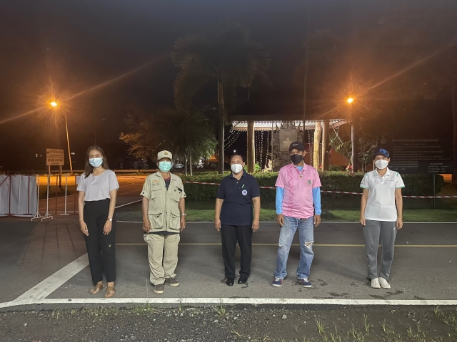 การจัดเวรยามรักษาความสงบเรียบร้อยภายในสถานที่กักกันโรค (Local Quarantine)